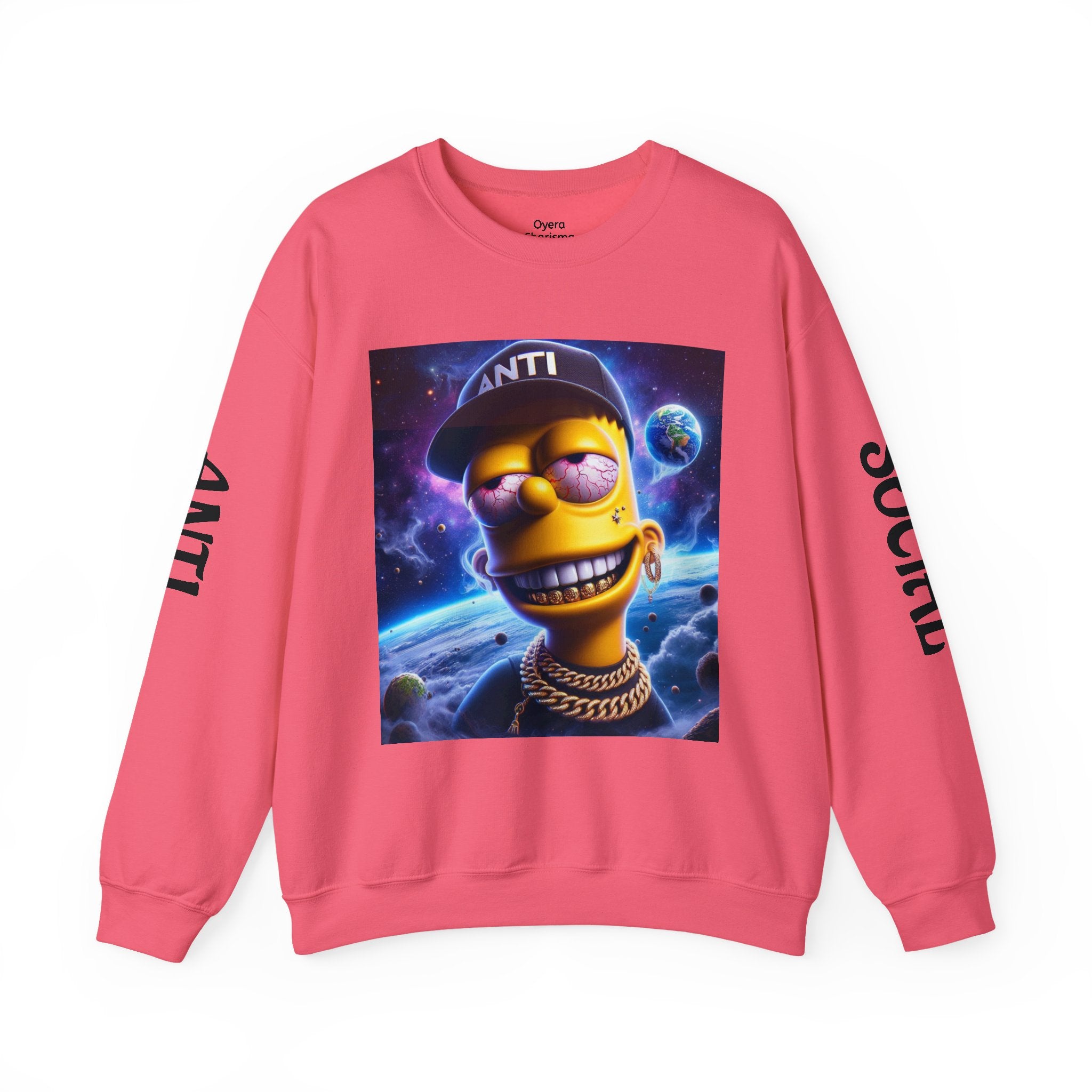 “Anti Social” Heavy Blend™ Crewneck Sweatshirt