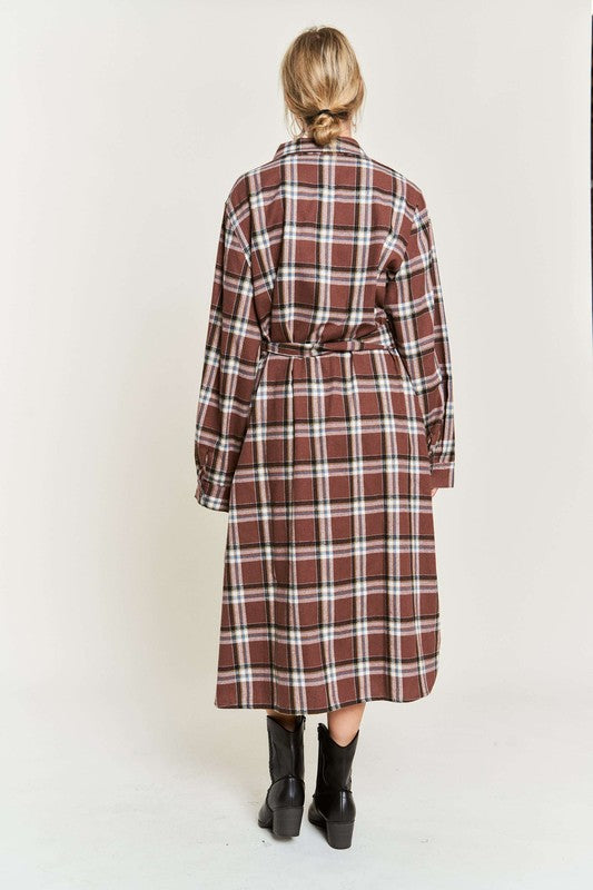 “Plaid Out” Dress