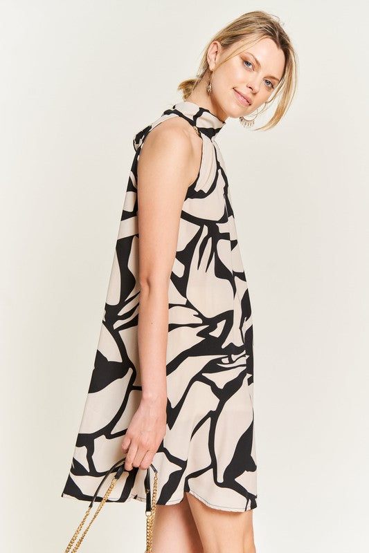 “Resort Vibes” Halter Sundress