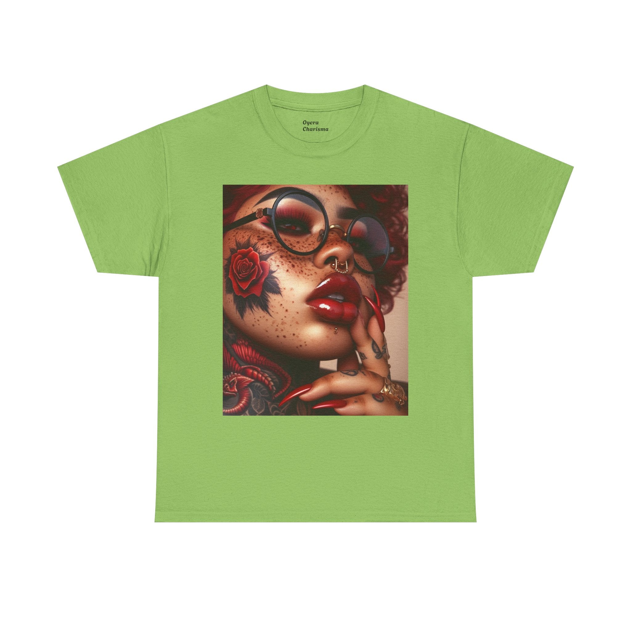 “Code Red” Cotton Graphic Tee