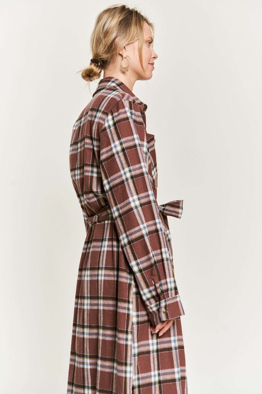 “Plaid Out” Dress