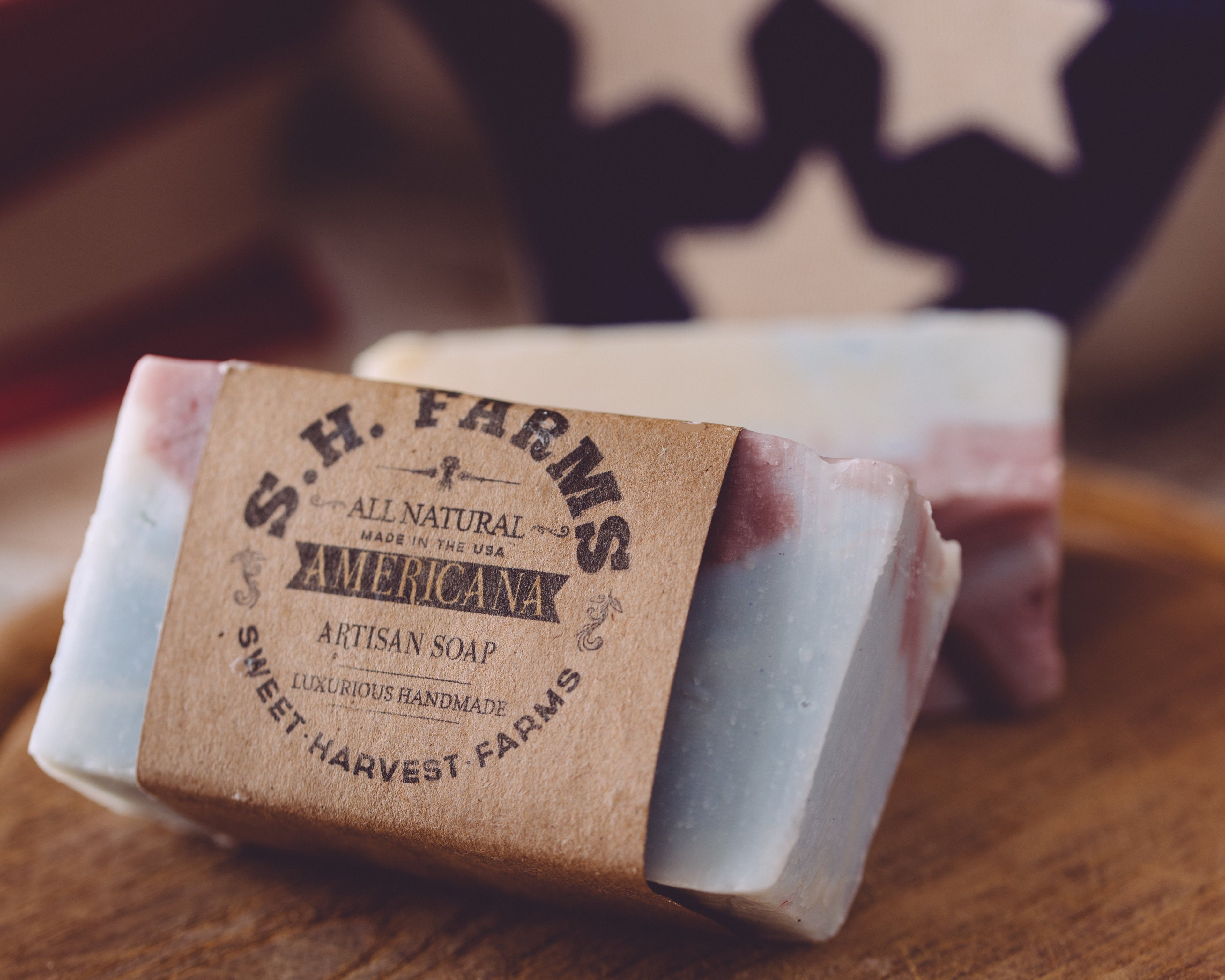 Americana Organic Handmade Soap in collaboration with Jill Wagner and Special Operations Warrior Foundation