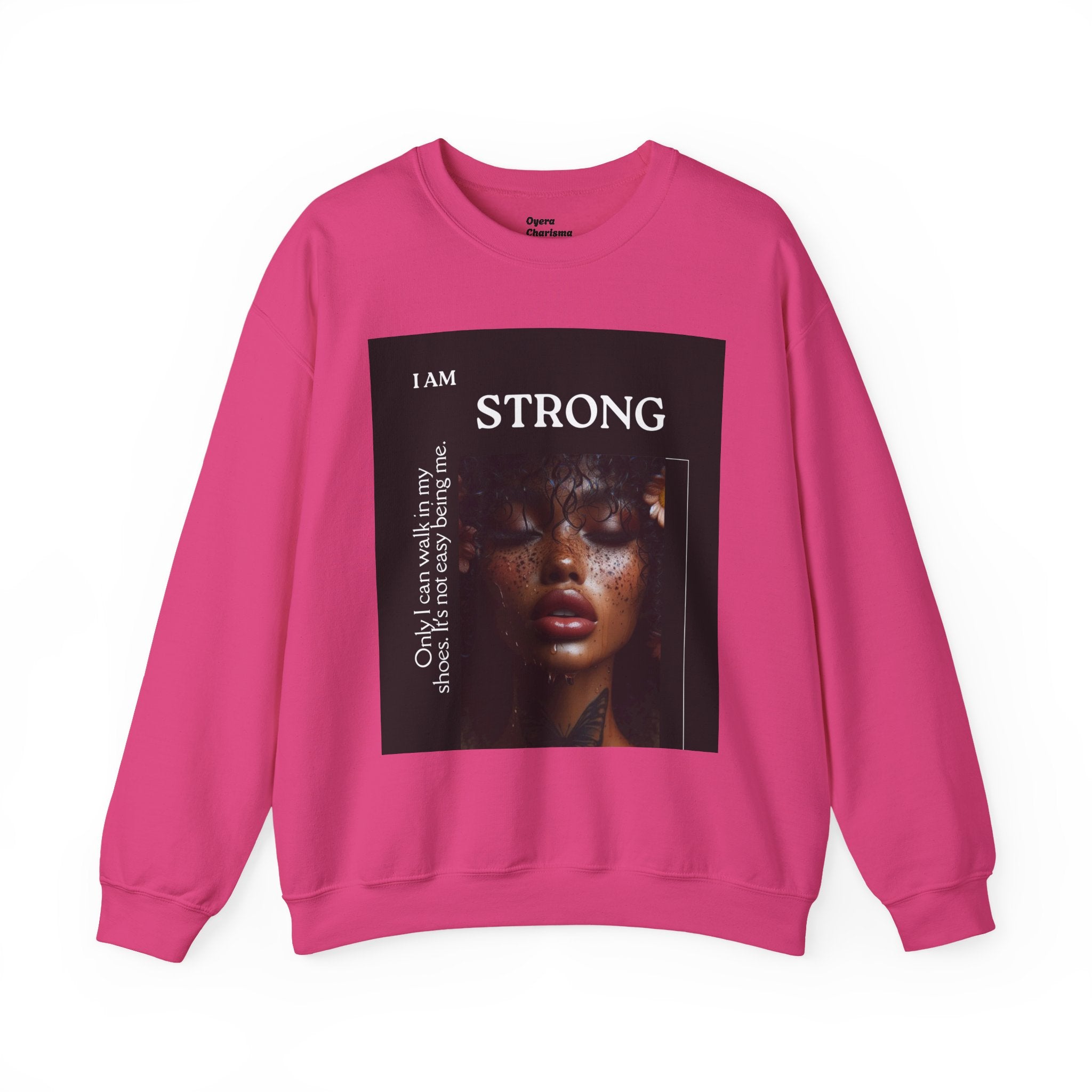 “I Am STRONG” Heavy Blend™ Crewneck