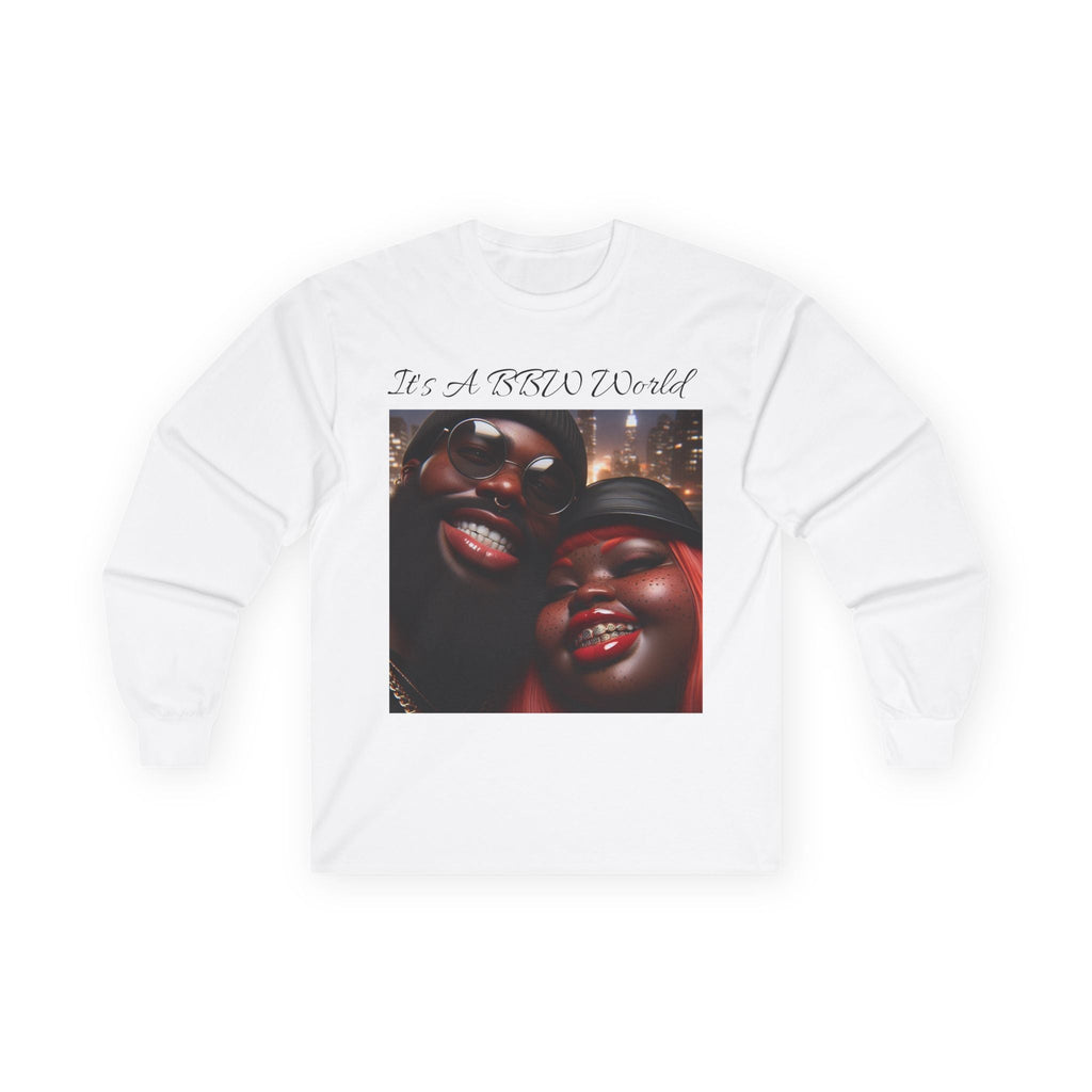 “It’s A BBW World” Long Sleeve Tee