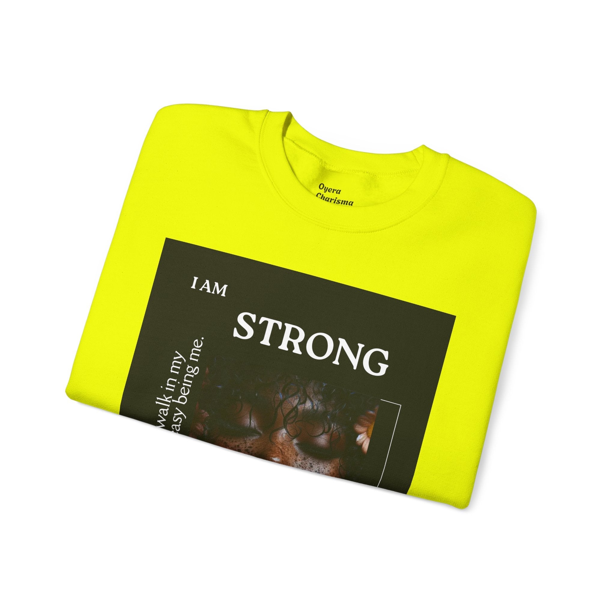 “I Am STRONG” Heavy Blend™ Crewneck