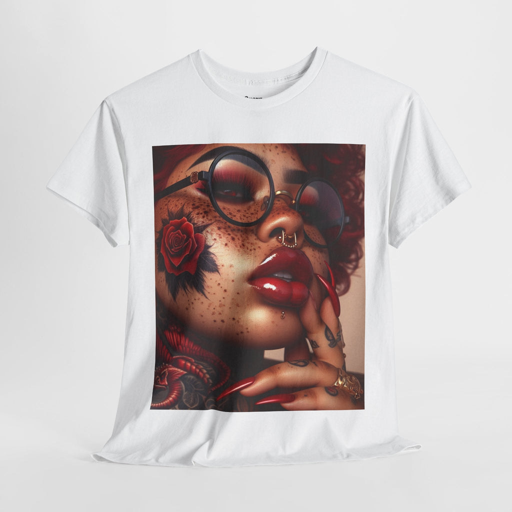 “Code Red” Cotton Graphic Tee