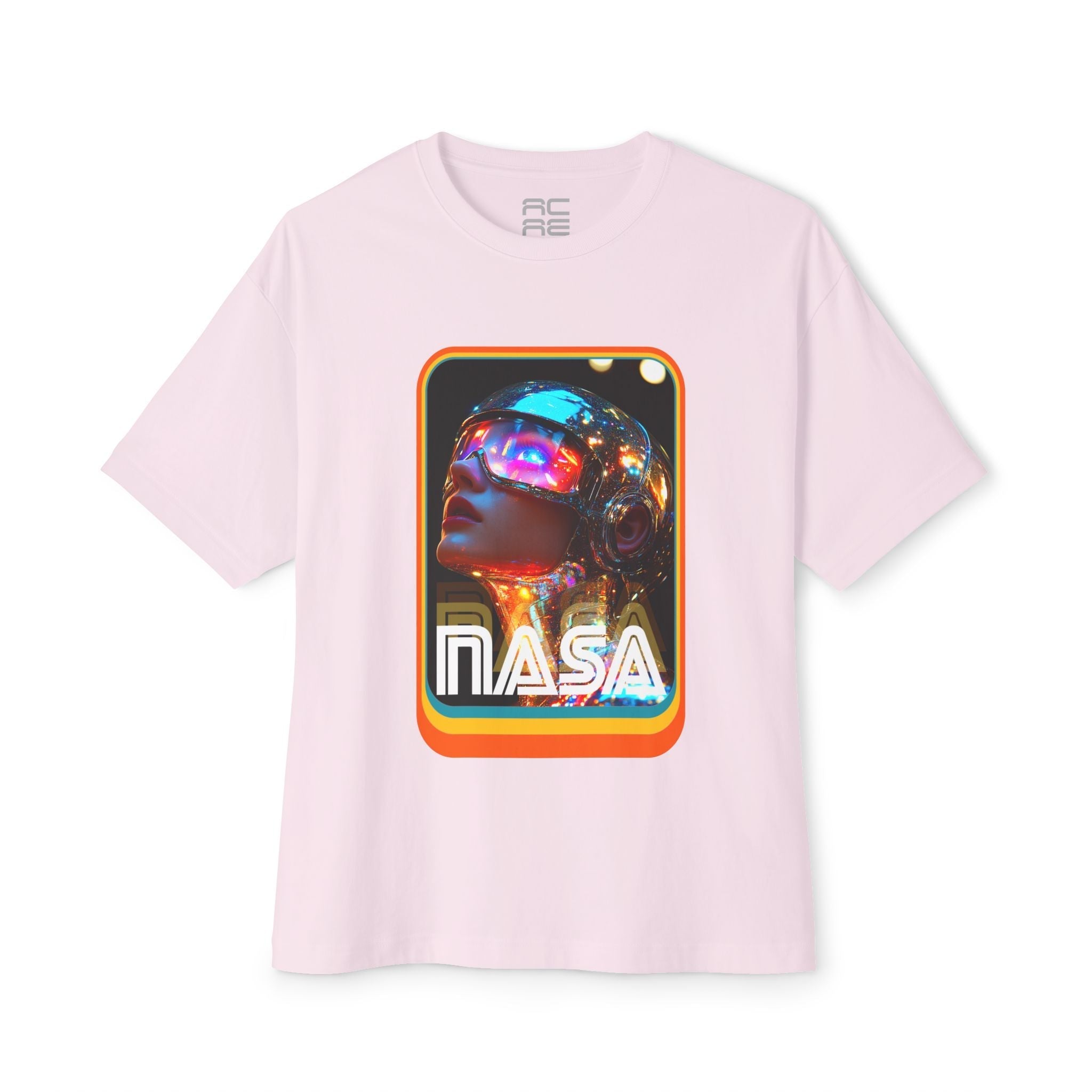 NASA GLITTERBOX Oversized Boxy Tee