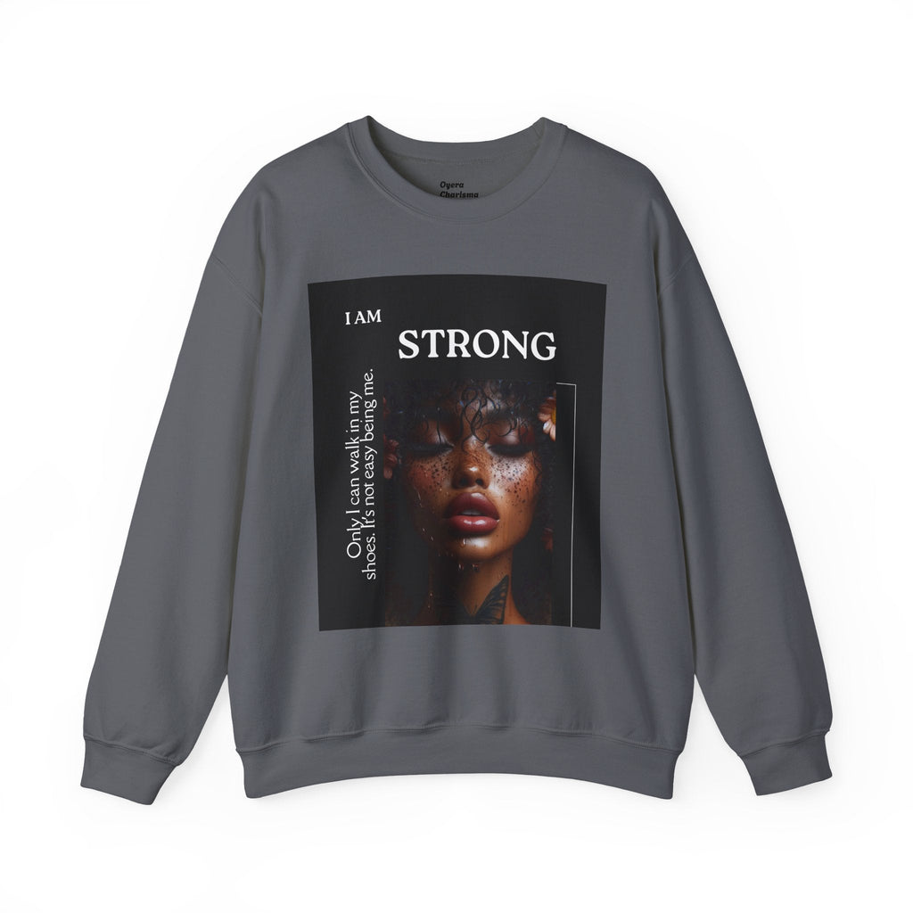 “I Am STRONG” Heavy Blend™ Crewneck