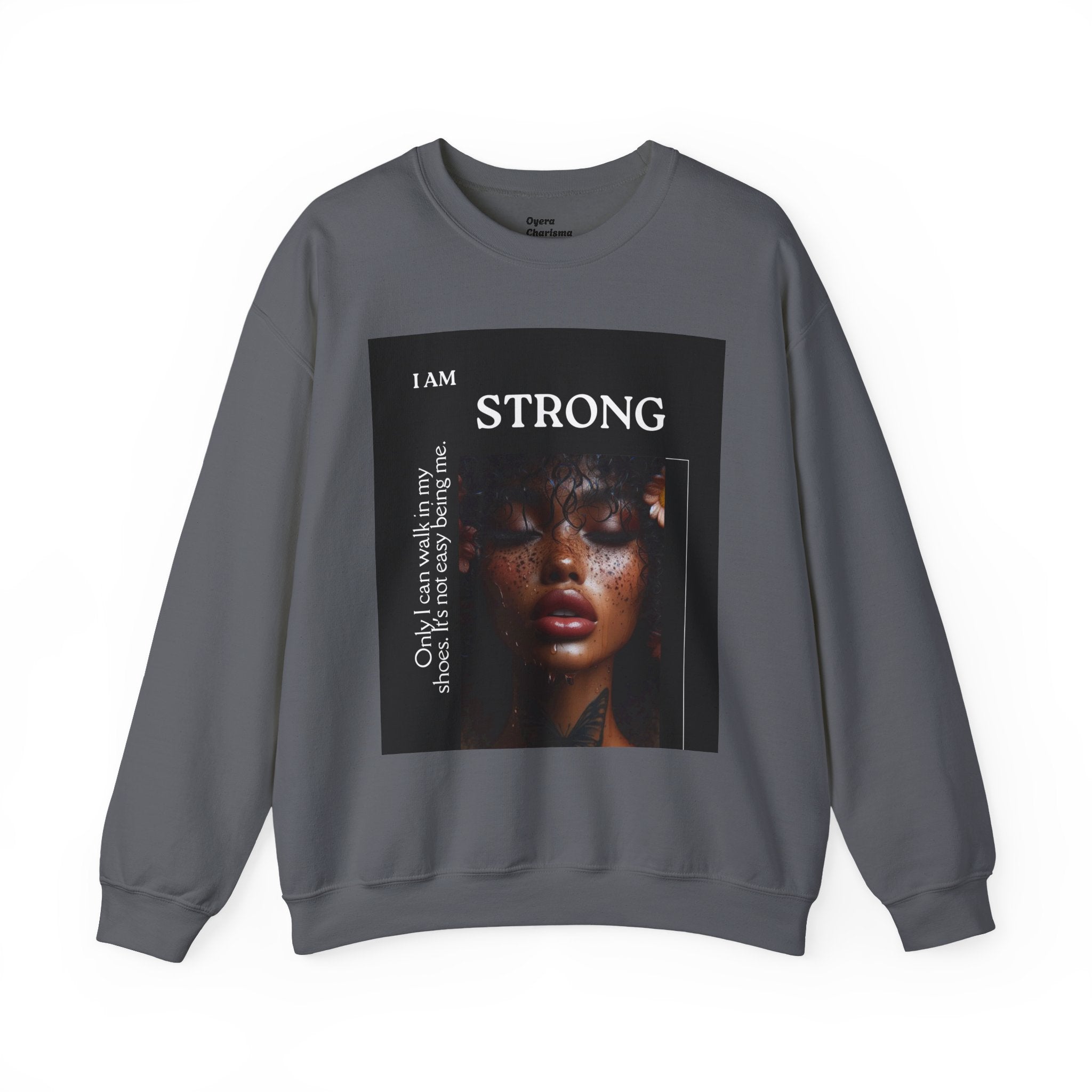 “I Am STRONG” Heavy Blend™ Crewneck