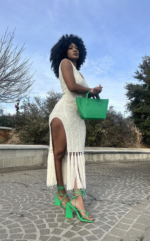 Honesty Fringe Dress