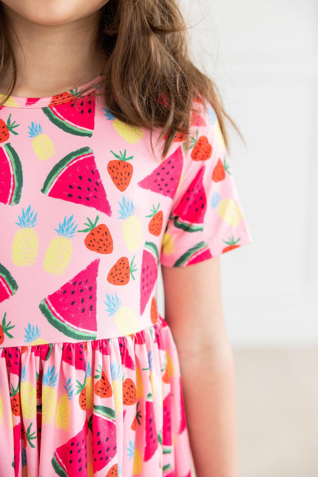 SALE Watermelon Wonder S/S Pocket Twirl Dress