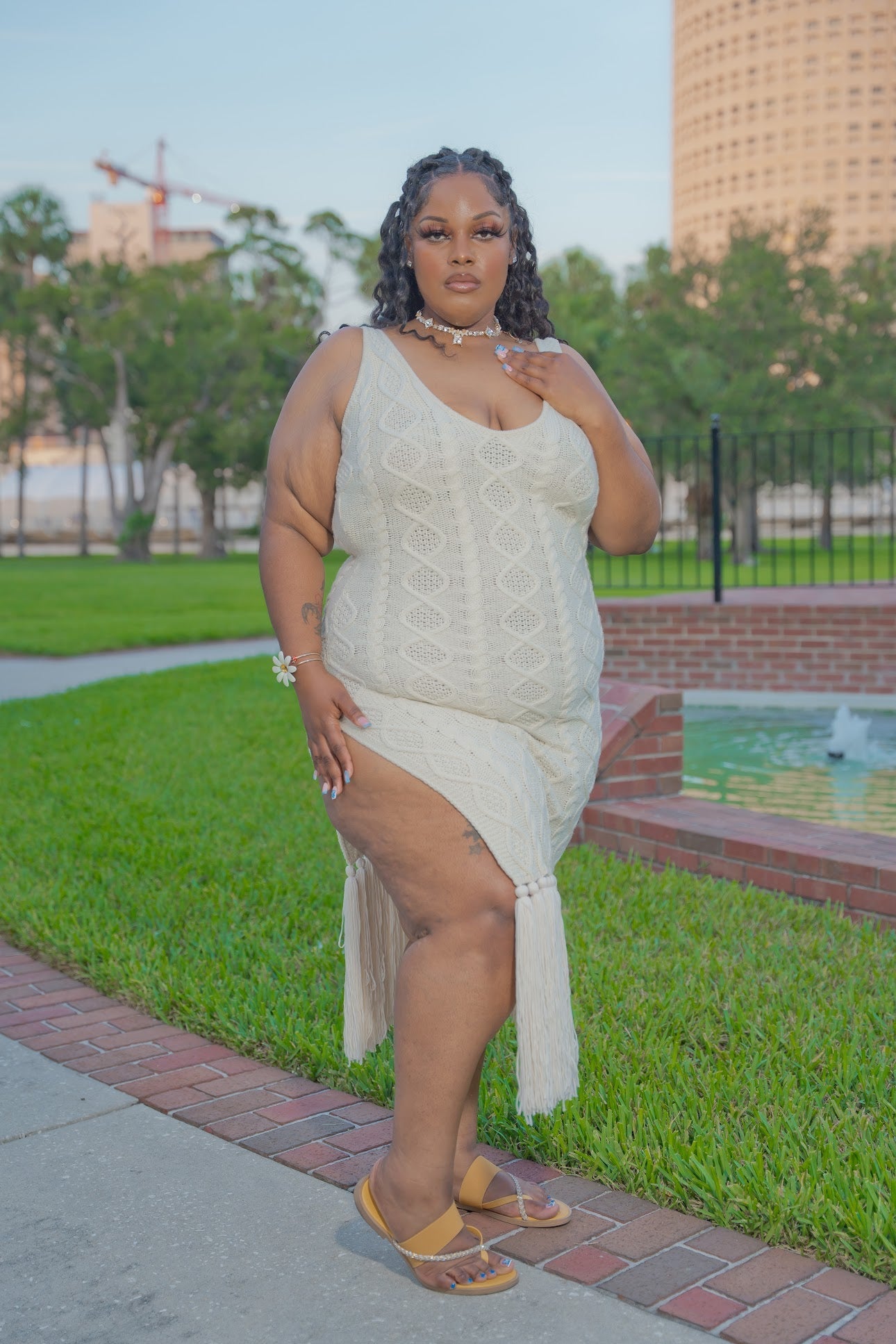 Honesty Fringe Dress