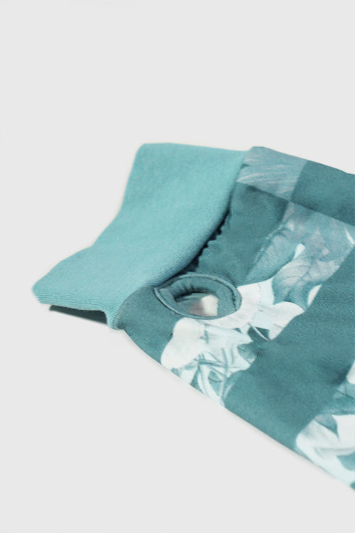 Flower Era Striped Pullover Crewneck