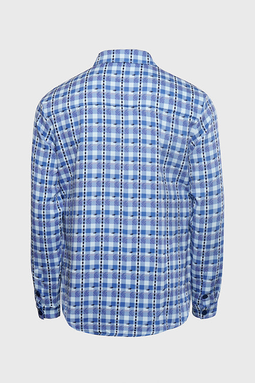 Eternal Plaid Long Sleeve Button Up Shirt