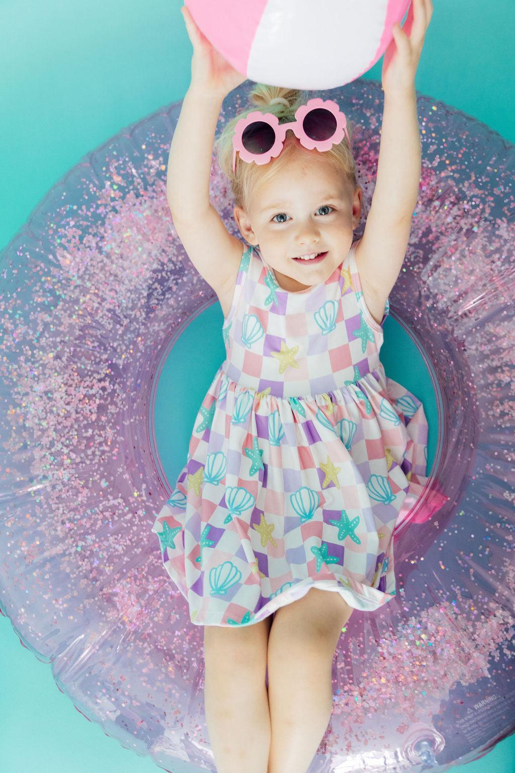 Beach Days Tank Twirl Dress