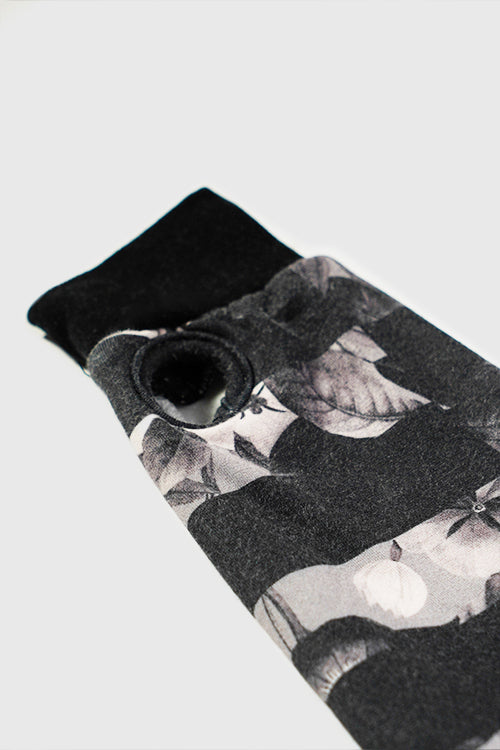 Flower Era Striped Pullover Crewneck