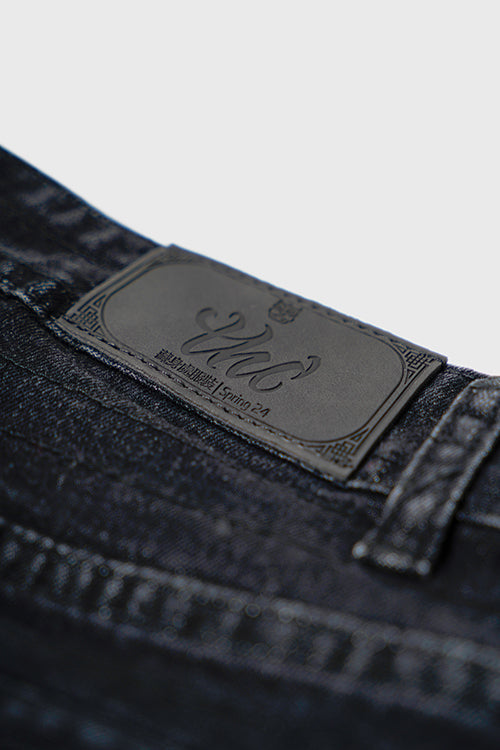 Eternal Tonal Flowers Jeans