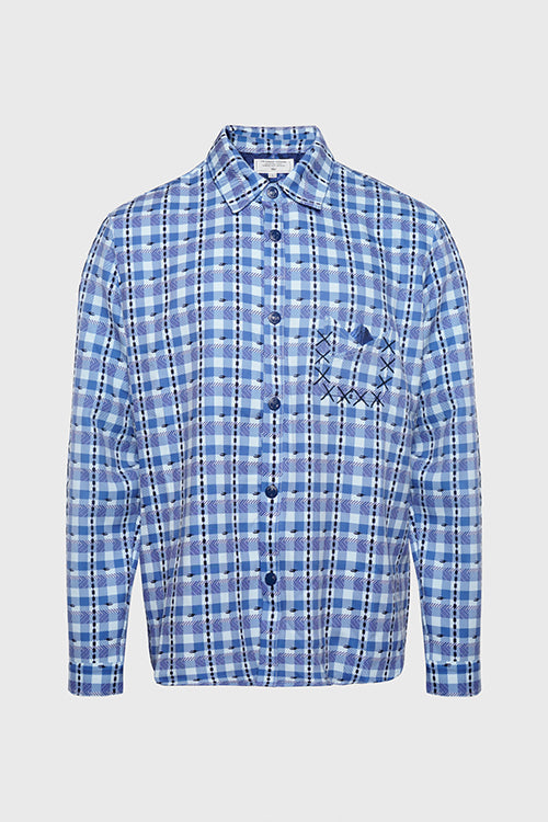 Eternal Plaid Long Sleeve Button Up Shirt