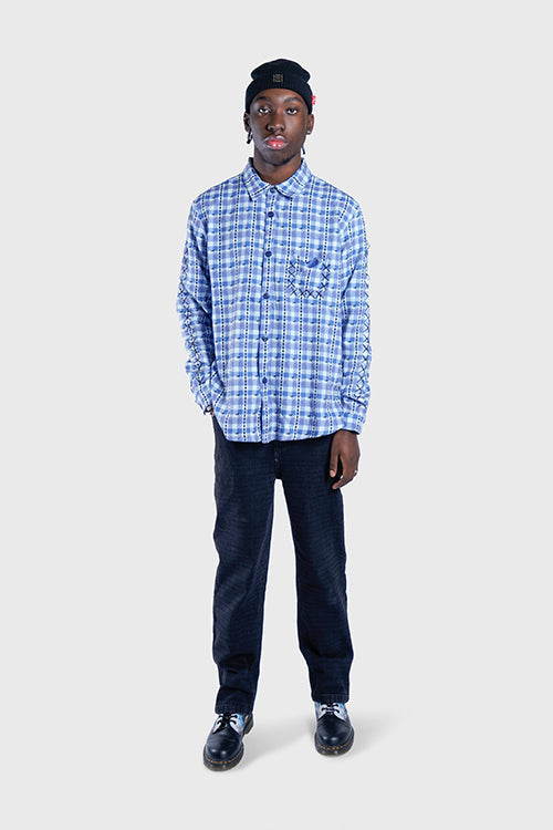 Eternal Plaid Long Sleeve Button Up Shirt