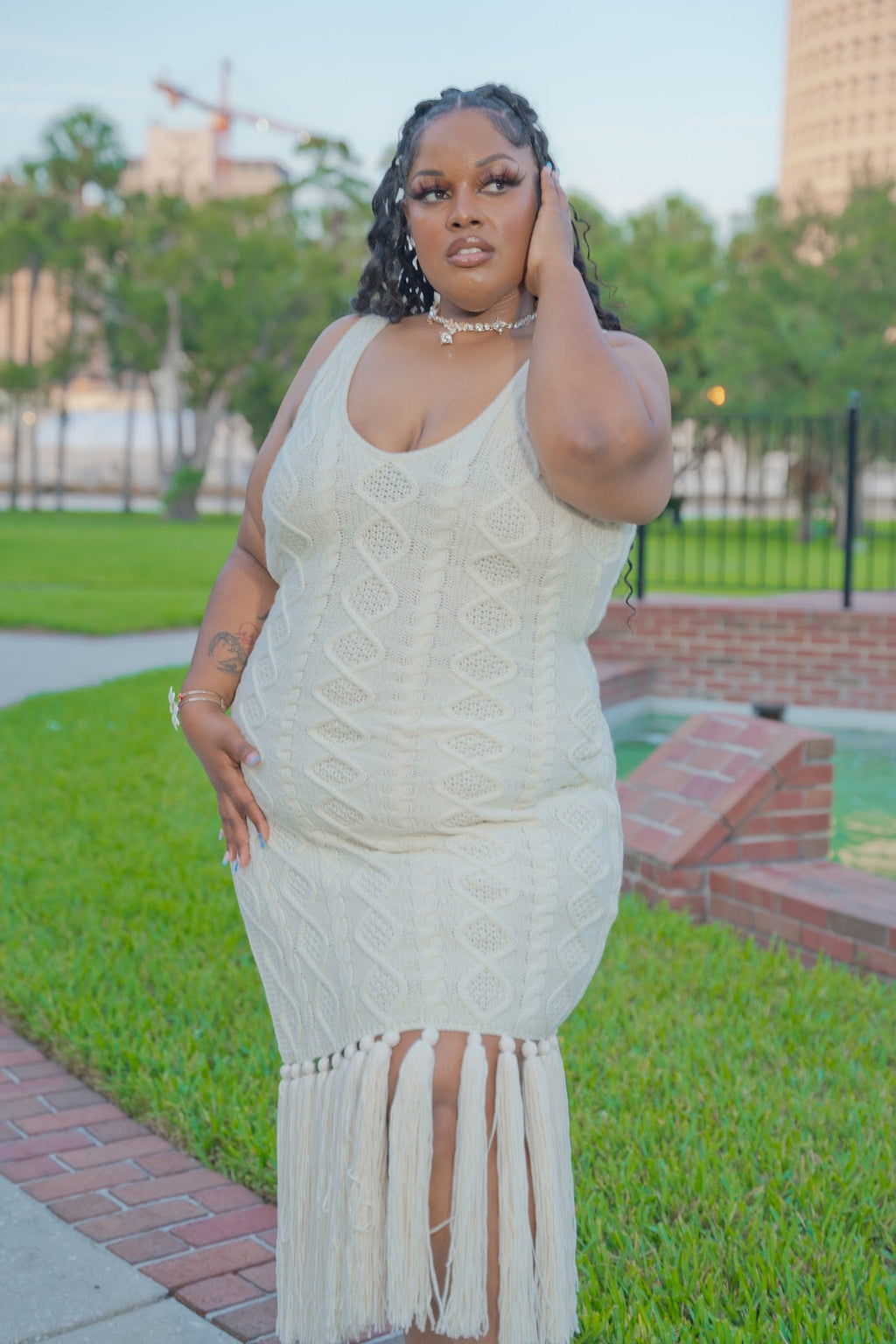 Honesty Fringe Dress