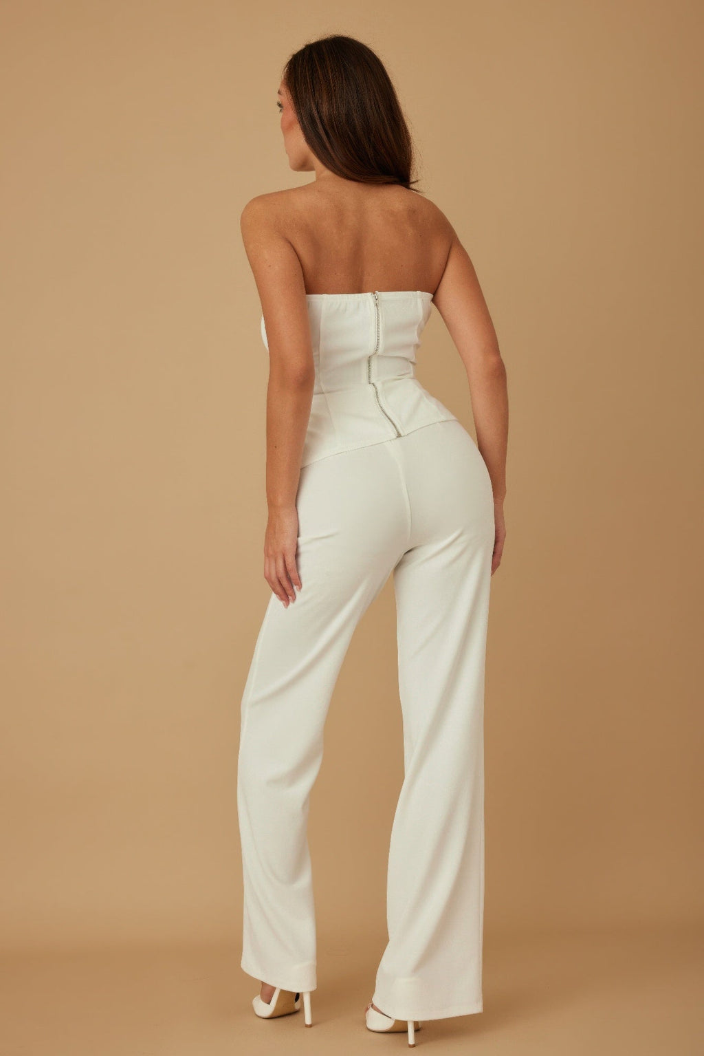 Classy Two Piece Sets With Oval Crystal Stone