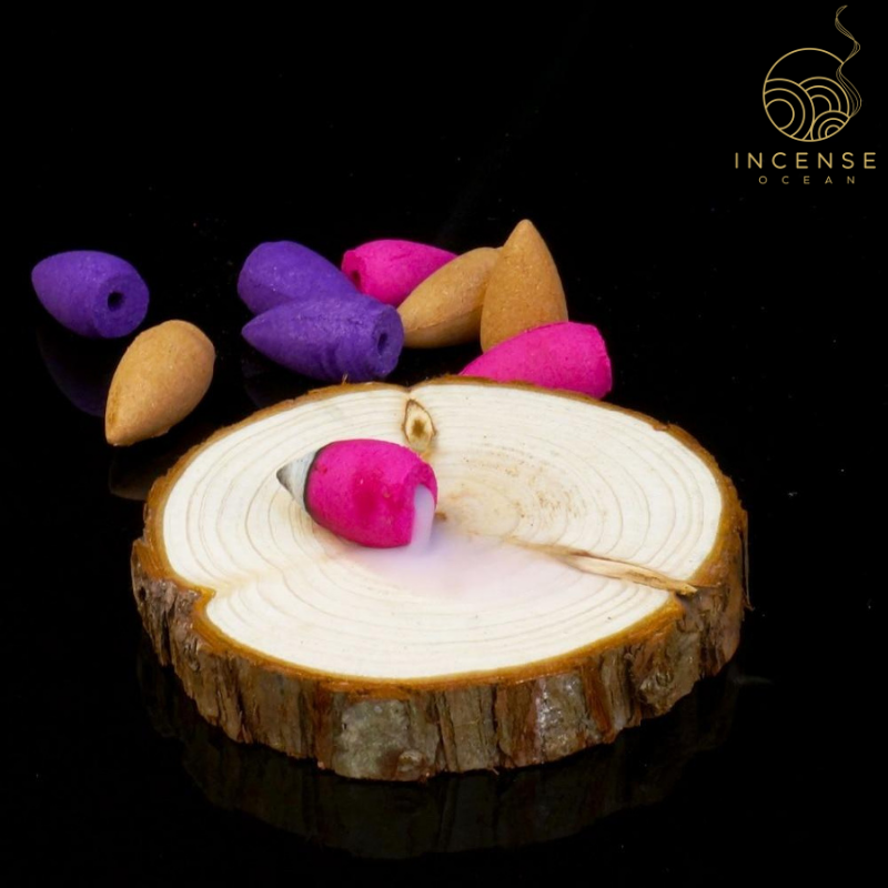 Glass Bottle Package Incense Cones