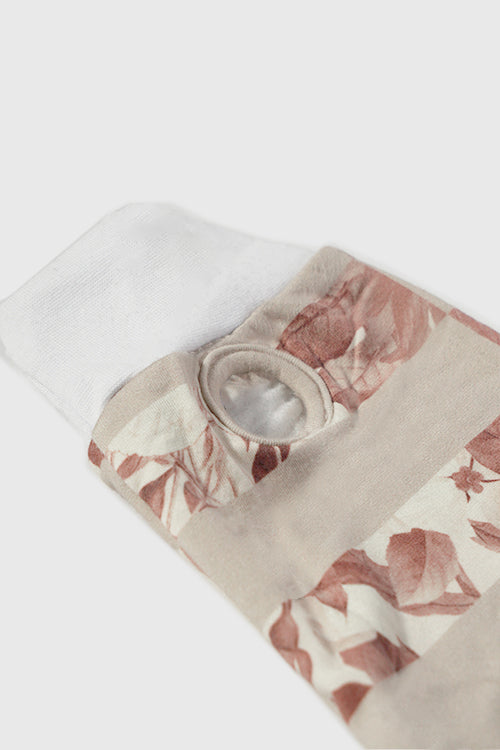 Flower Era Striped Pullover Crewneck