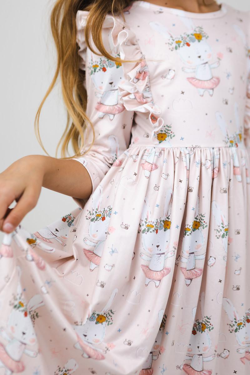 SALE Don't Worry, Be Hoppy Ruffle Twirl Dress