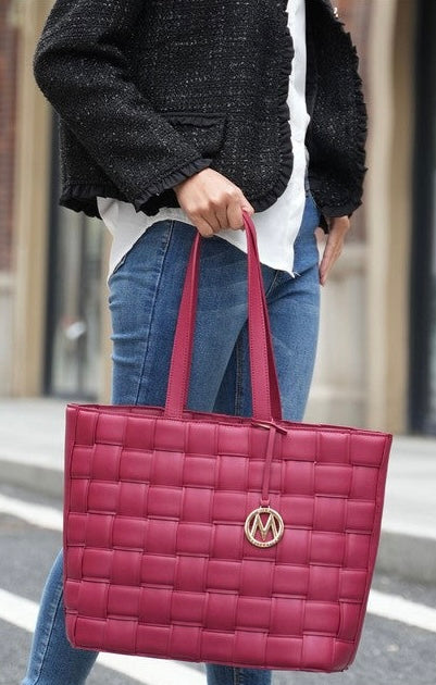 “Binalina” Rowan Woven Tote Bag