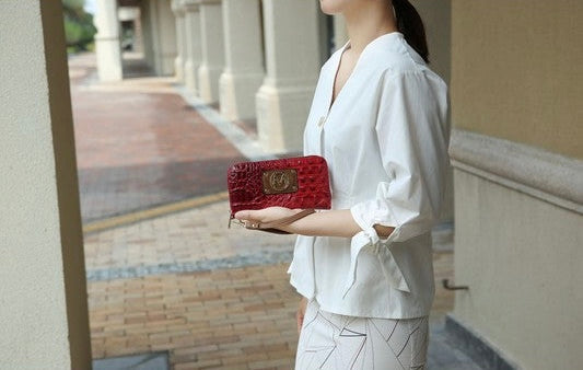 “Lizza” Tote Handbag with Wallet