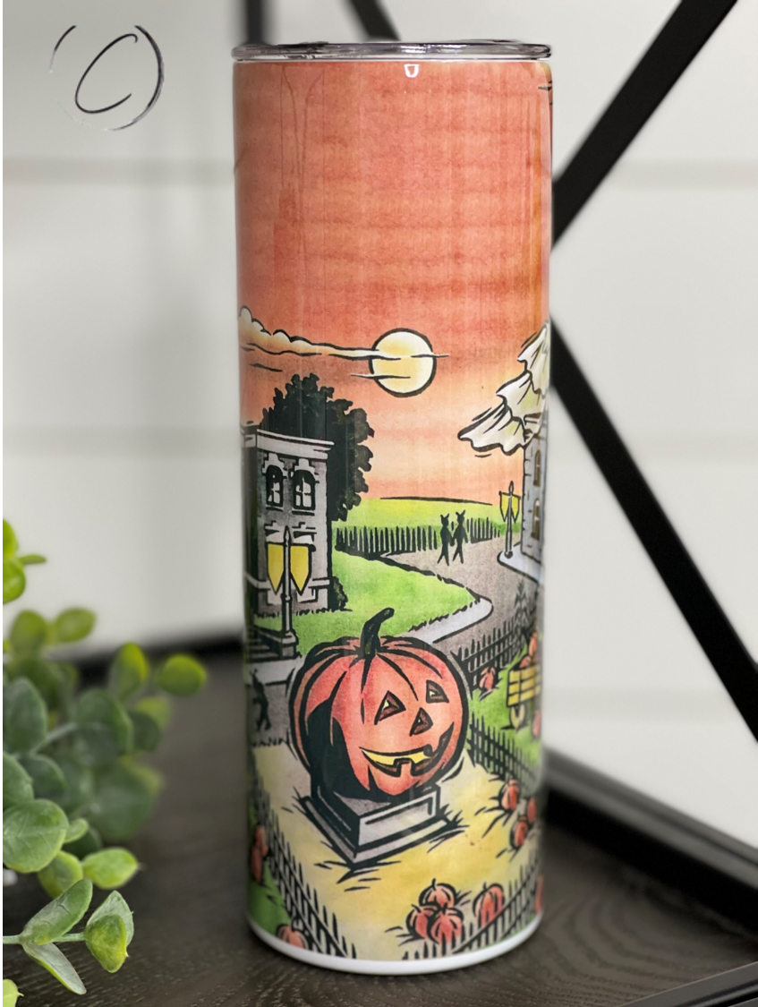 Halloweentown 20oz Skinny Tumbler