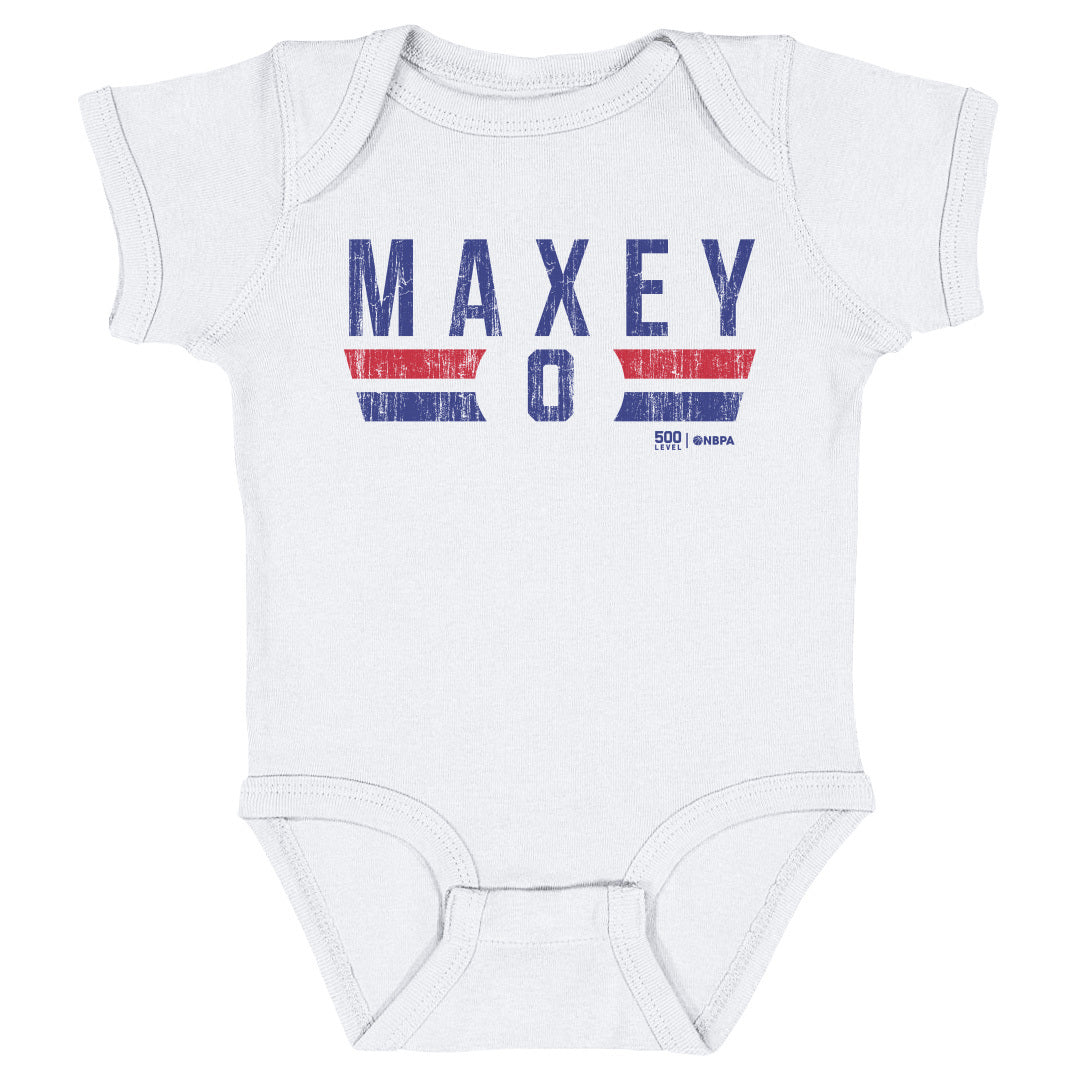 Tyrese Maxey Philadelphia 76ers Font
