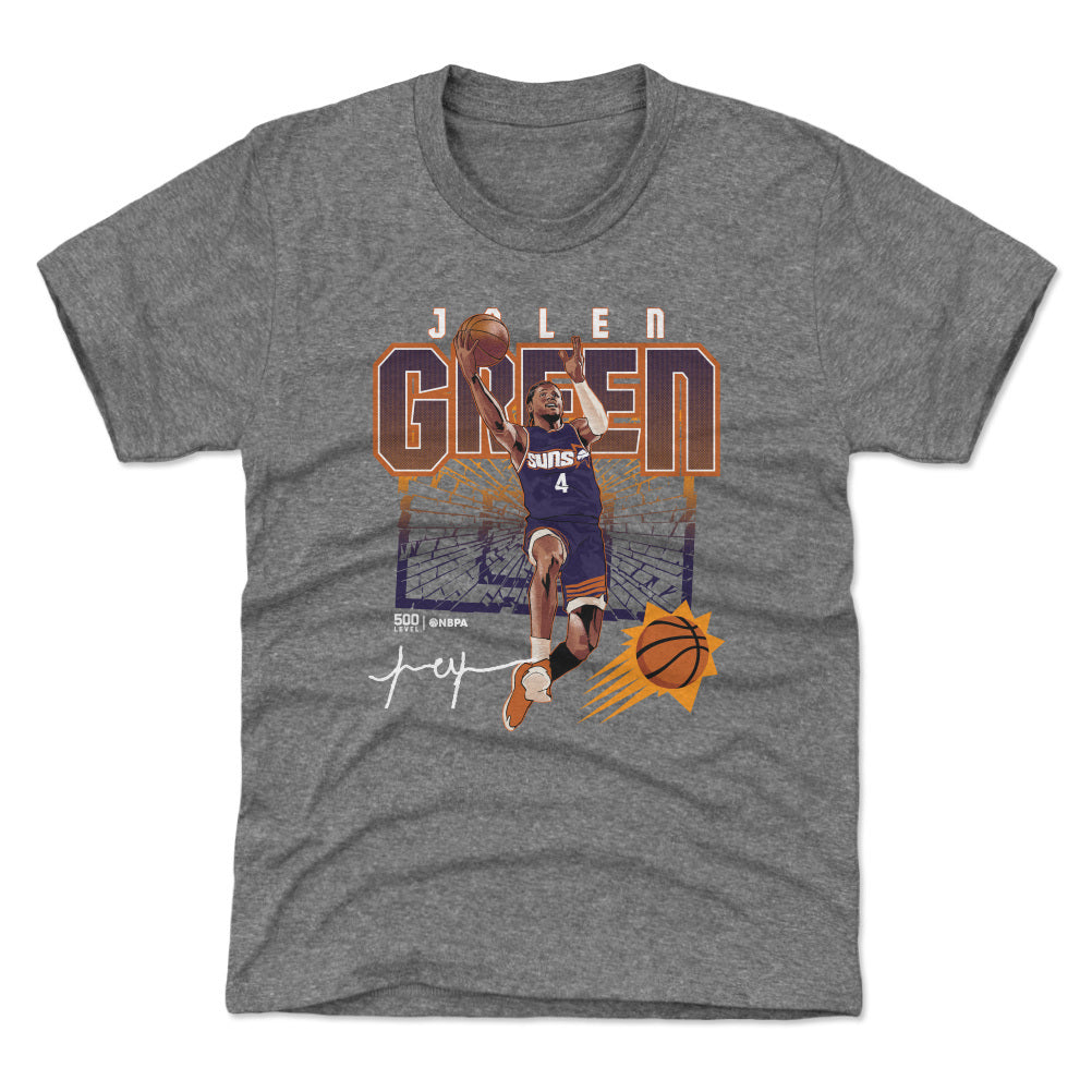 Jalen Green Phoenix Suns Shattered WHT
