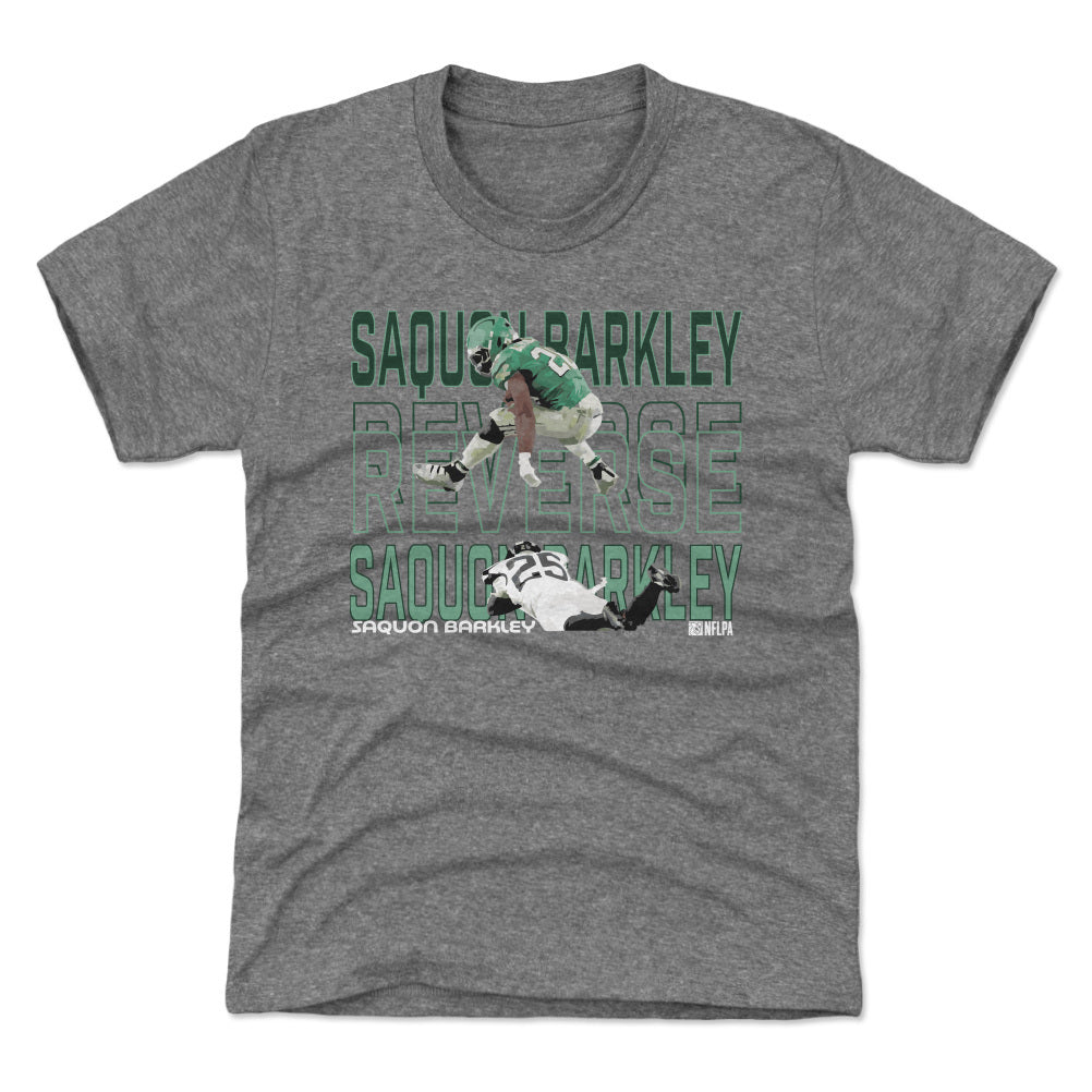 Saquon Barkley Philadelphia Hurdle WHT