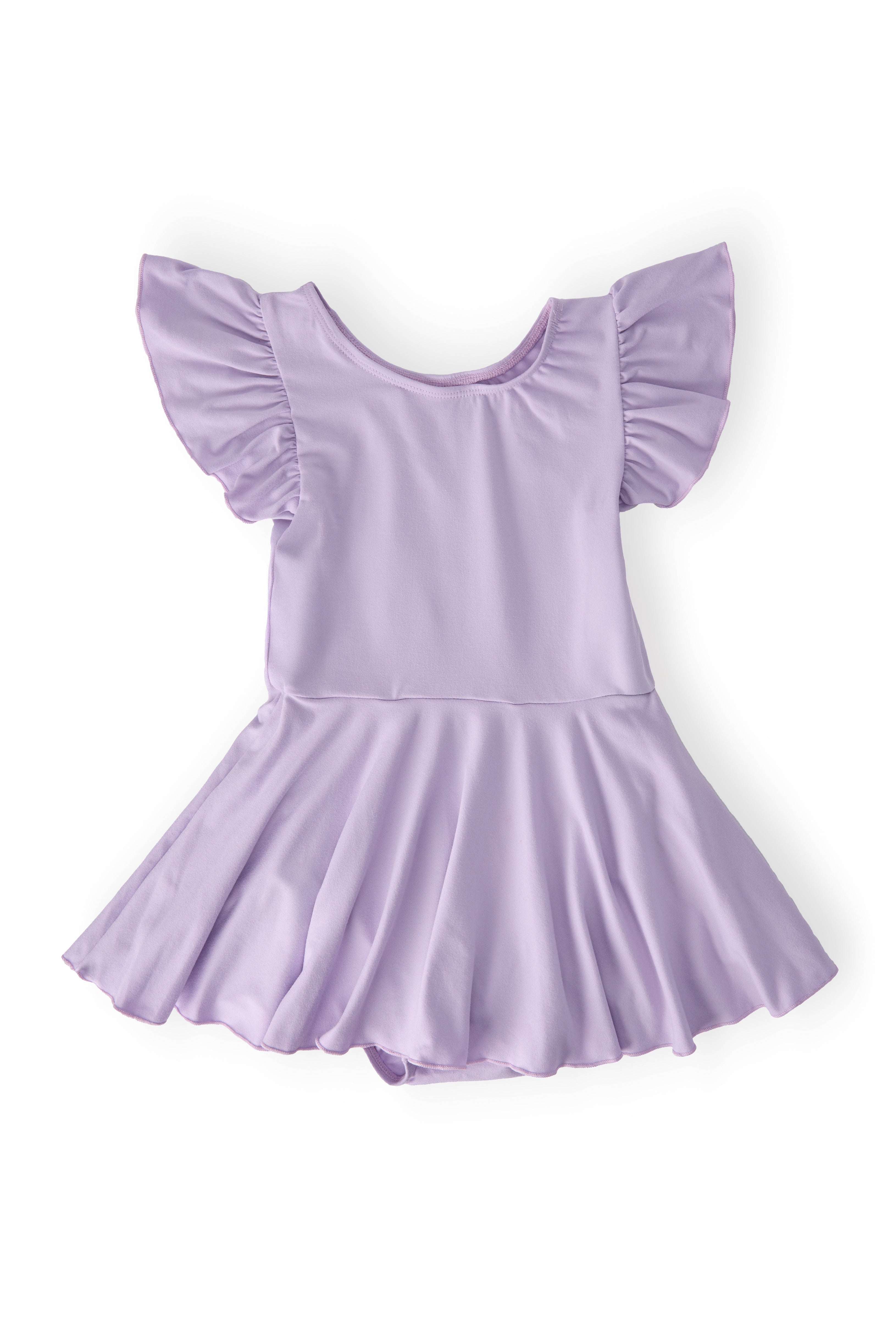 Lavender S/S Twirl Leotard