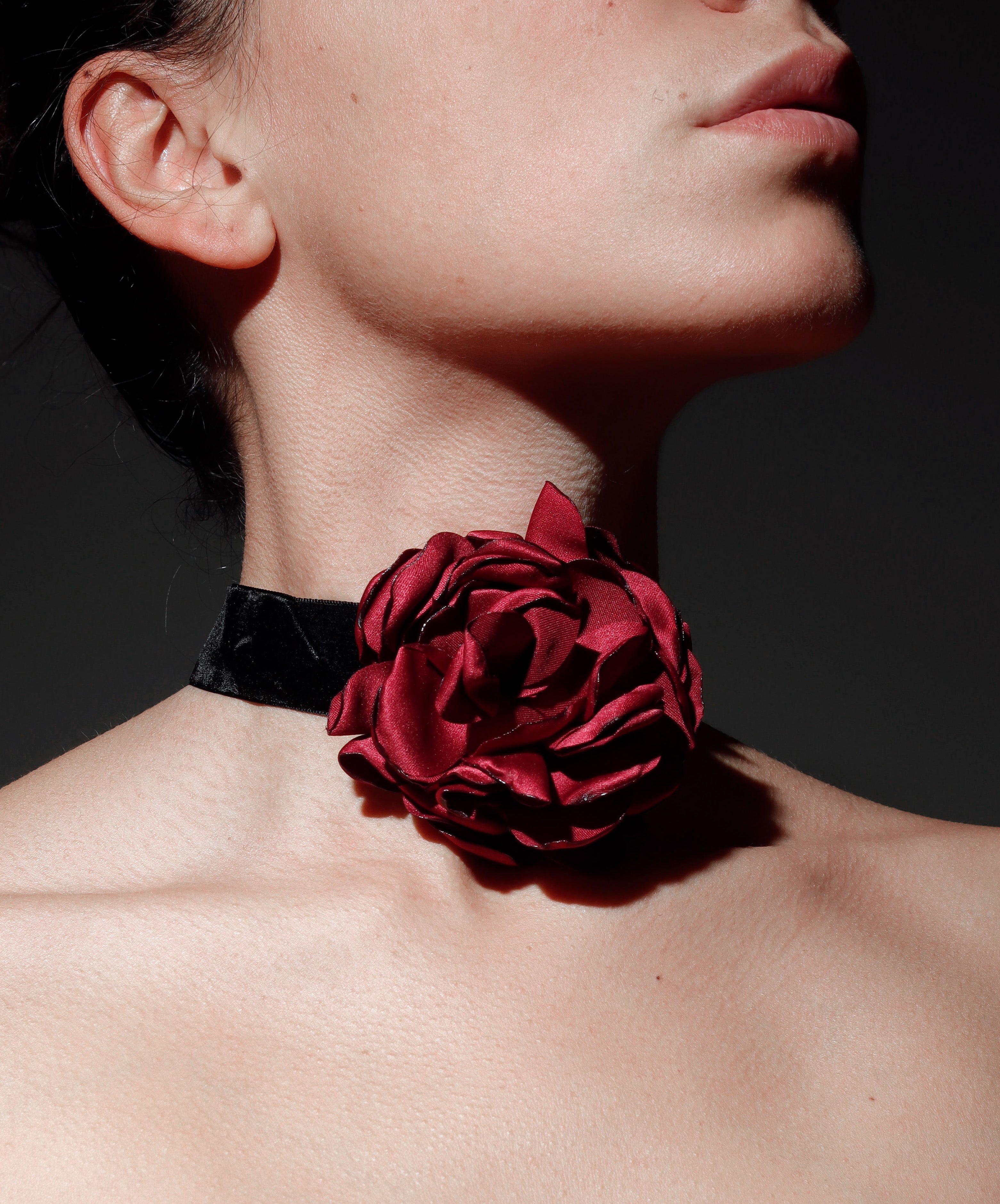 Gothic Rose Lace Necklace