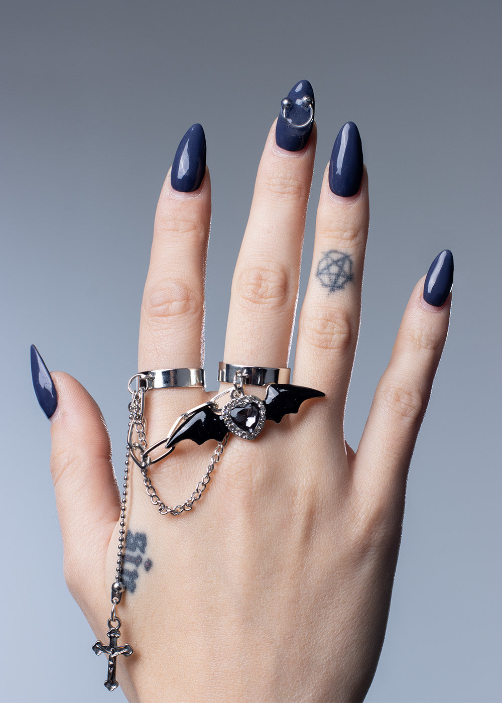 Nocturnal Royal Cross Ring