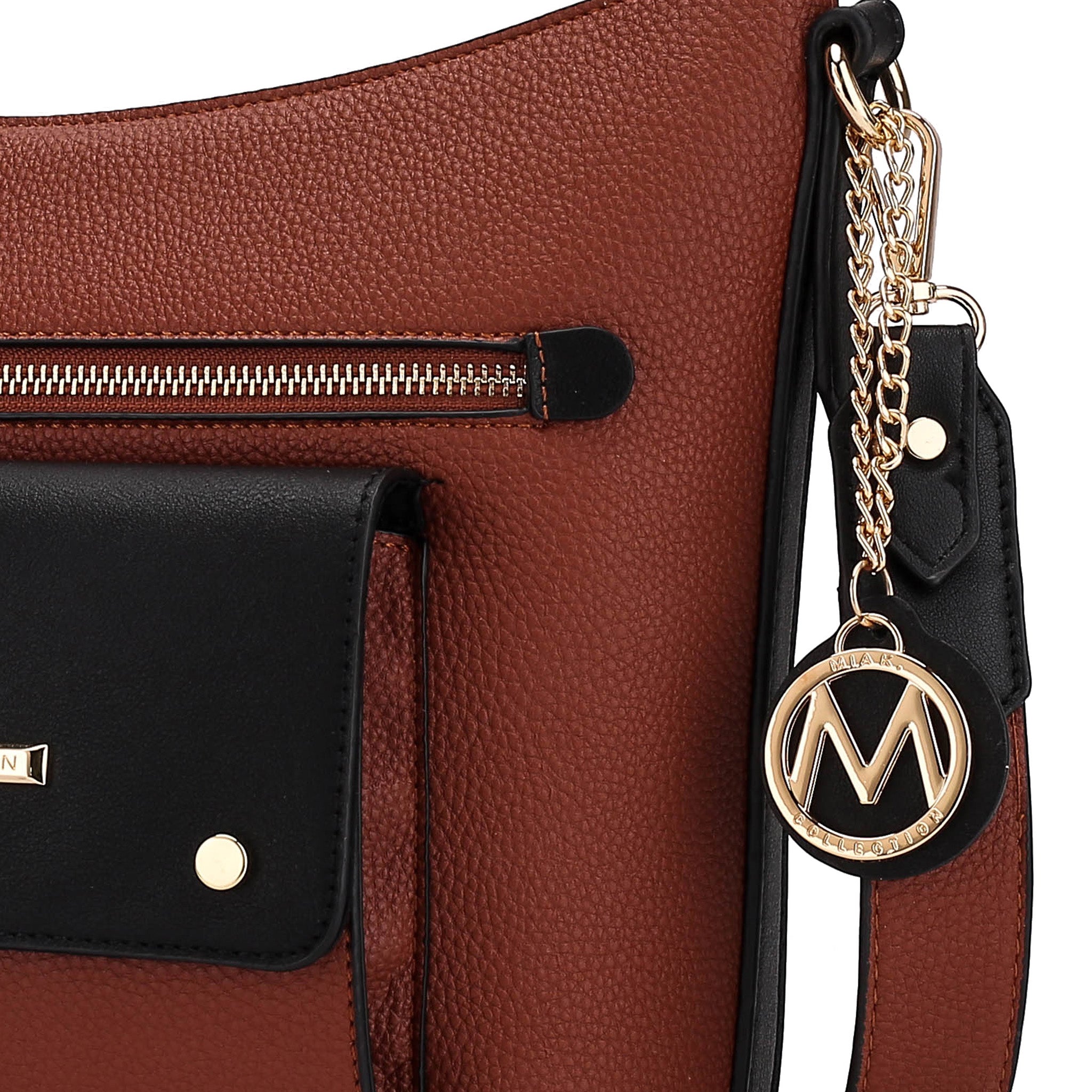Serenity Color Block Shoulder Bag