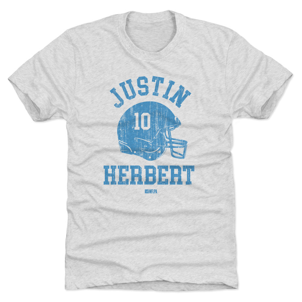Justin Herbert Los Angeles C Helmet Font