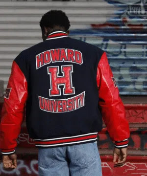 (Men) Howard University Varsity Jacket