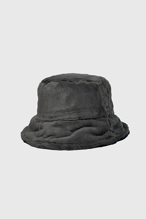Eternal Fortune Fur Reversible Bucket Hat