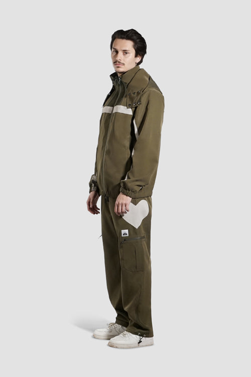 White Lines Waterproof Utility Jacket