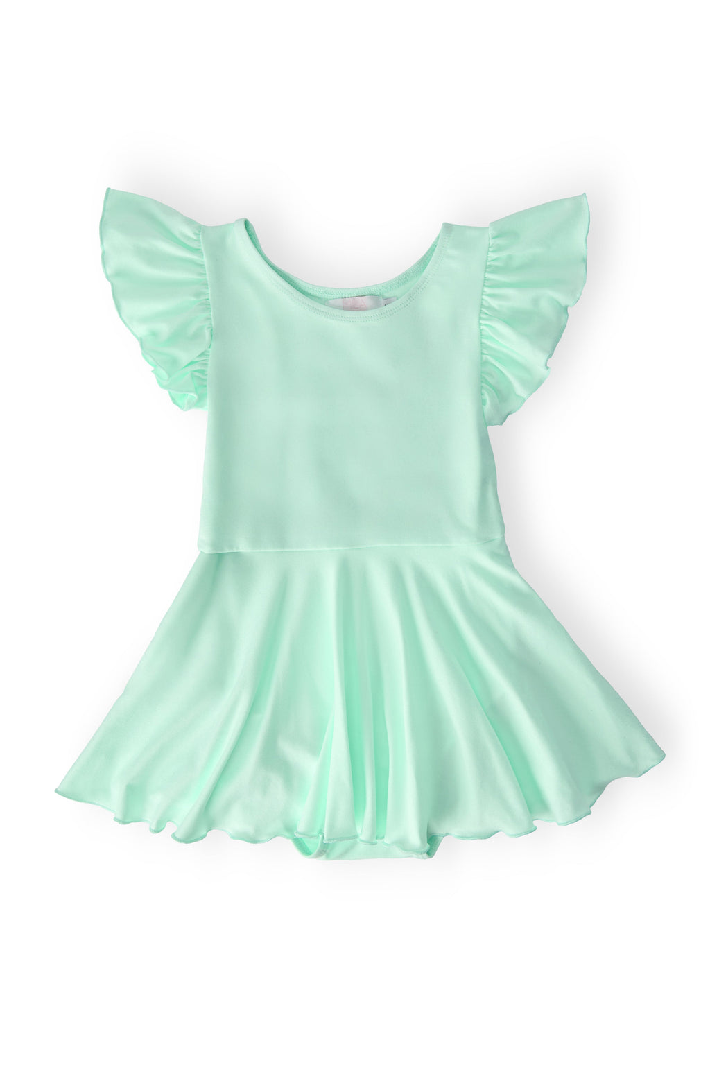 Pastel Green S/S Twirl Leotard