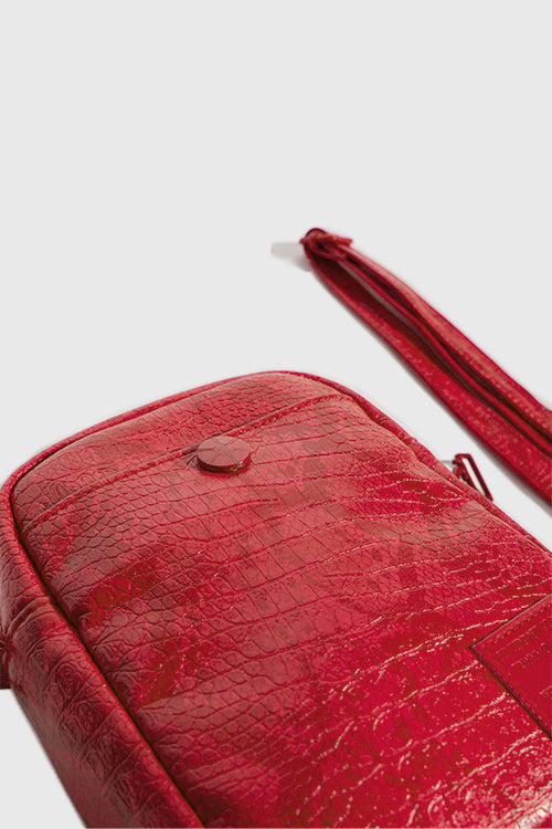 TeamTTO - Paris 2024 Olympic Games Opening Ceremony Leather Sling Side Bag