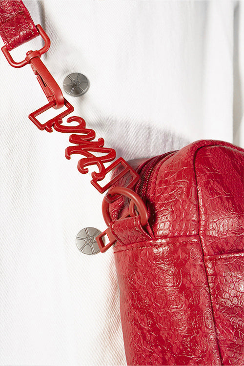 TeamTTO - Paris 2024 Olympic Games Opening Ceremony Leather Sling Side Bag