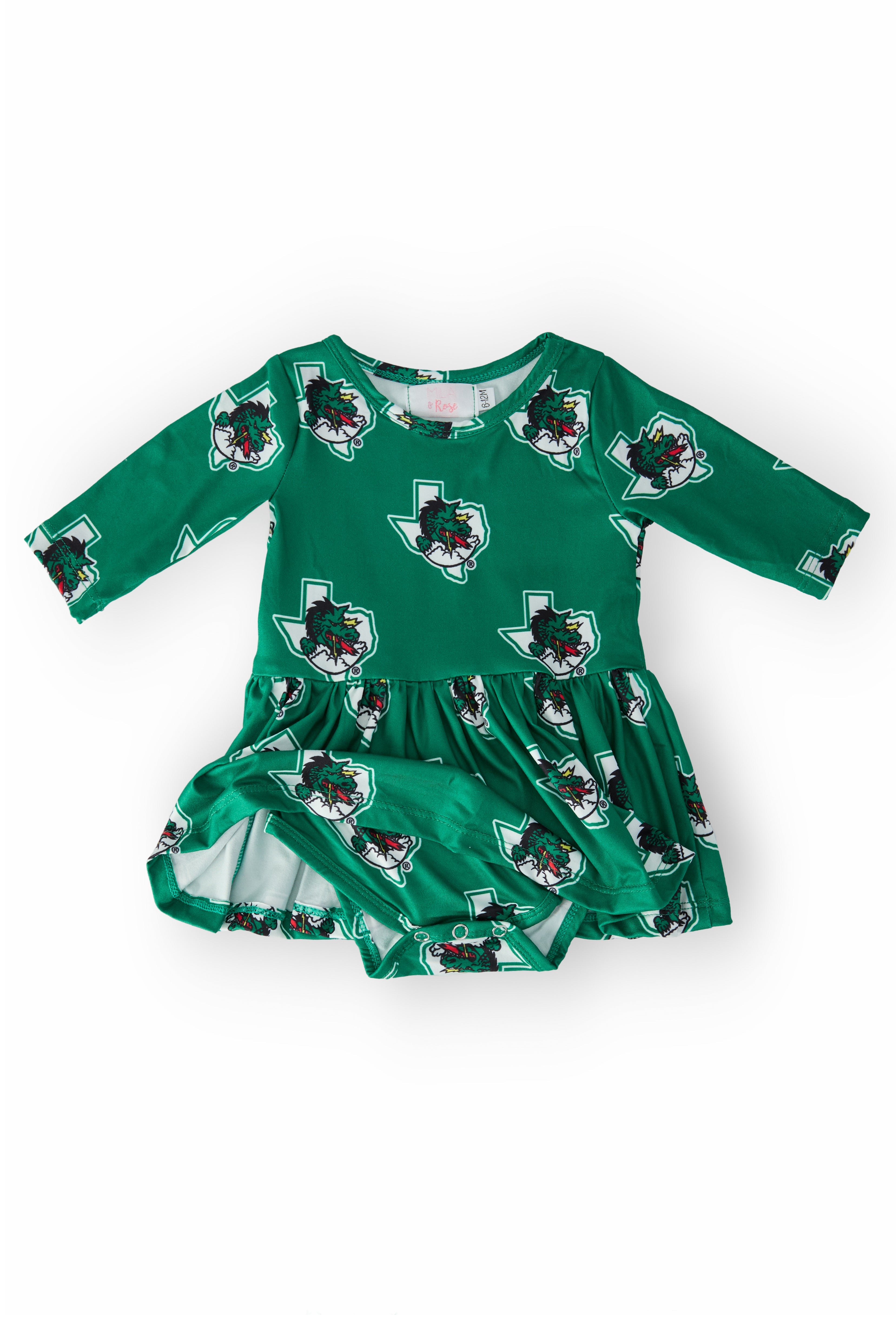 Southlake Carroll Dragons Twirl Bodysuit