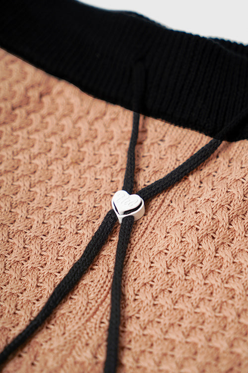 Racket Club Crochet Knit Shorts