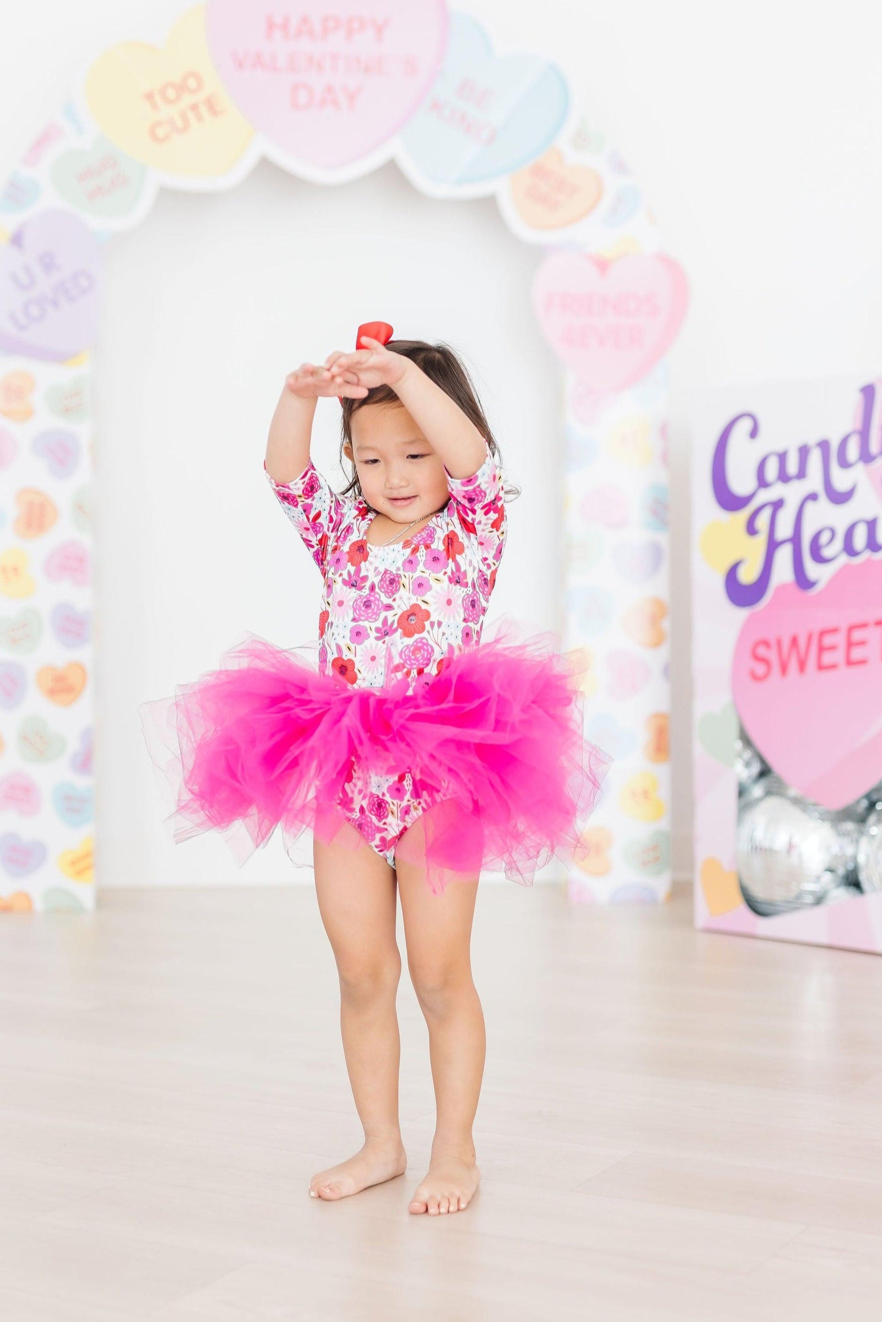 Secret Garden 3/4 Sleeve Tutu Leotard