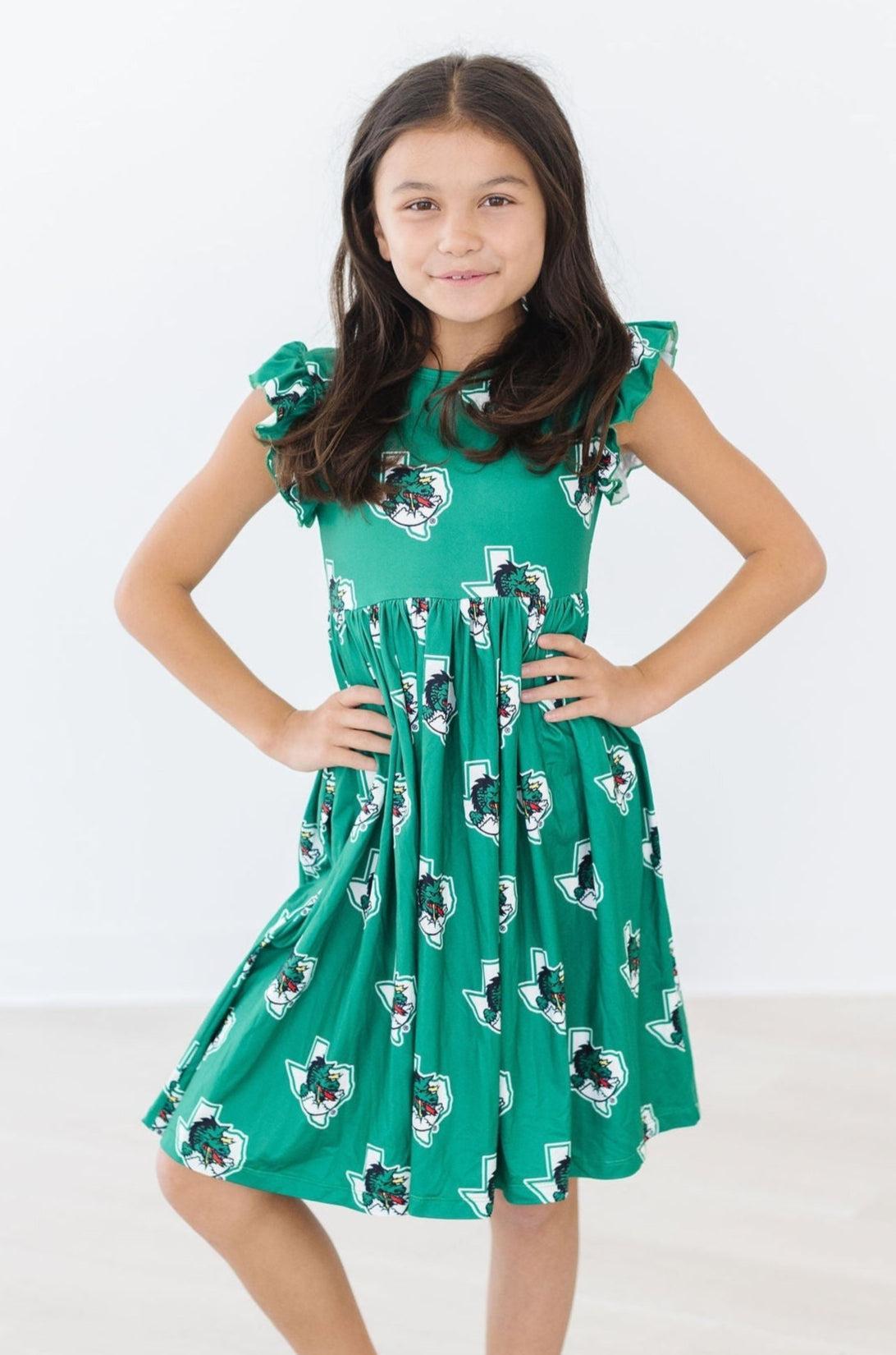 Southlake Carroll Dragons Flutter Twirl Dress