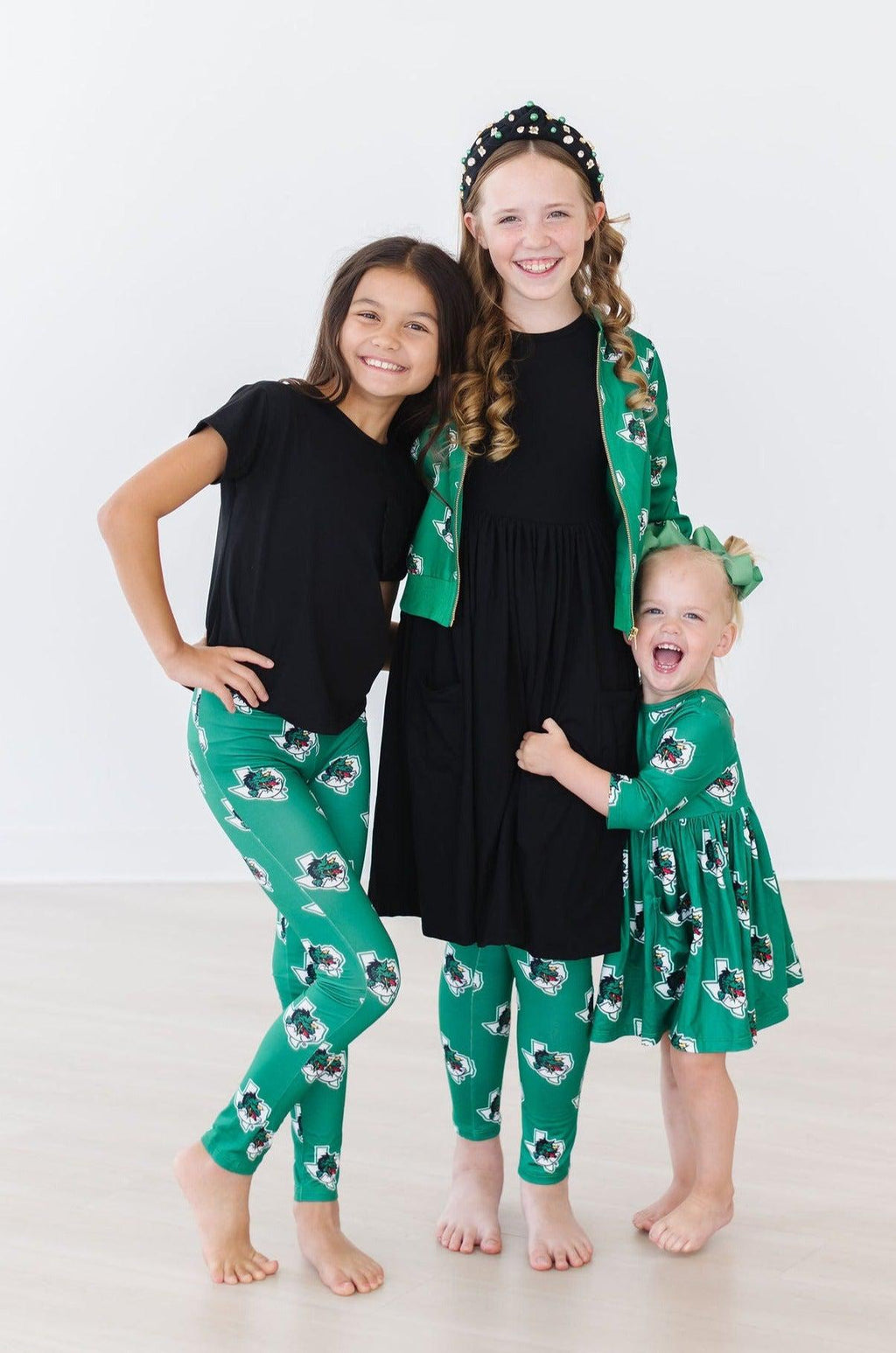 Southlake Carroll Dragons 3/4 Sleeve Pocket Twirl Dress